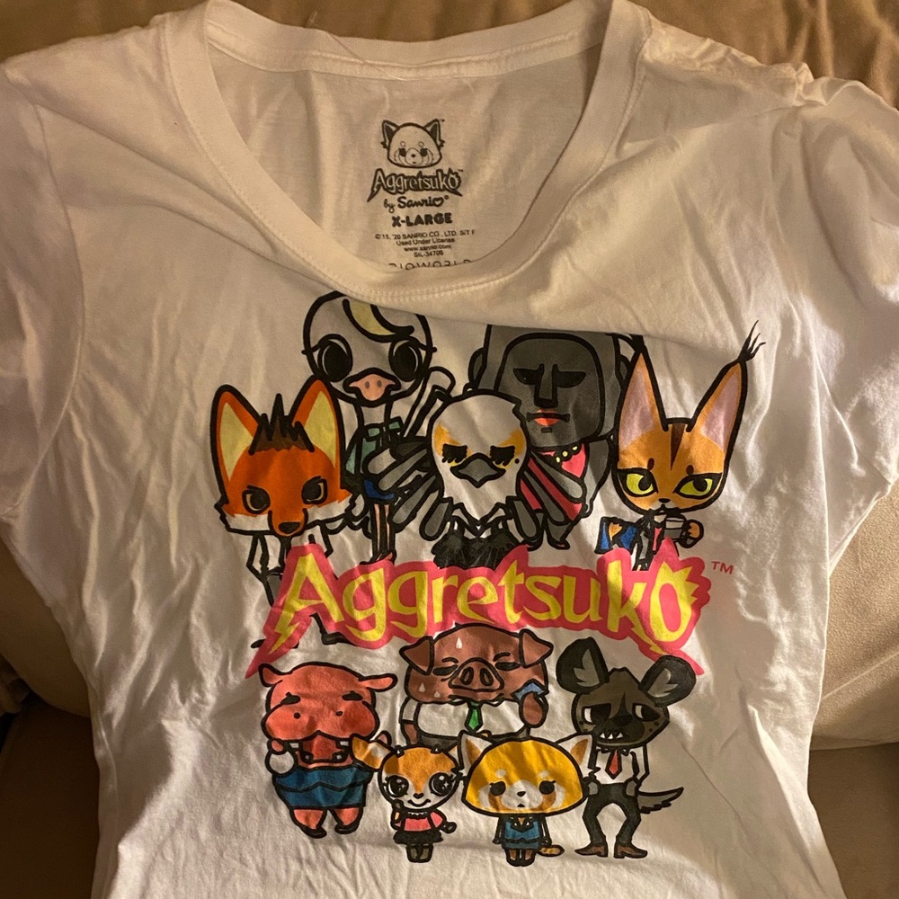 Aggretsuko XL T-shirt